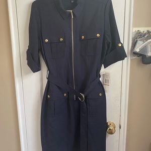 Lovely womens navy dress